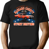 Hazzard County Stunt Driving Academy T-Shirt for Men & Women, T-Shirts Graphic Tee - Black