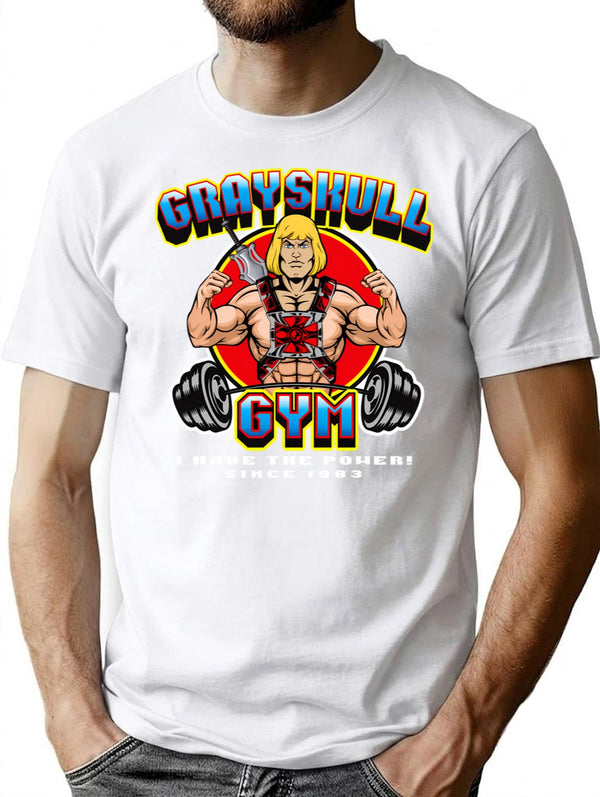 He Man'S Gym (1) T-Shirt for Men & Women, T-Shirts Graphic Tee - White