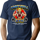 He Man'S Gym (1) T-Shirt for Men & Women, T-Shirts Graphic Tee - Navy