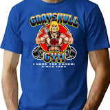 He Man'S Gym (1) T-Shirt for Men & Women, T-Shirts Graphic Tee - Blue