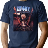 Heavy Metal Movie Vintage T-Shirt for Men & Women, T-Shirts Graphic Tee - Navy