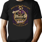 Hector'S Tequila Label T-Shirt for Men & Women, T-Shirts Graphic Tee - Black