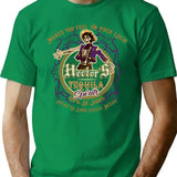 Hector'S Tequila Label T-Shirt for Men & Women, T-Shirts Graphic Tee - Green