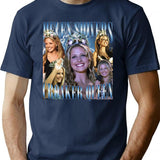 Helen Shivers Croaker Queen Horror Movie T-Shirt for Men & Women, T-Shirts Graphic Tee - Navy