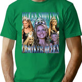 Helen Shivers Croaker Queen Horror Movie T-Shirt for Men & Women, T-Shirts Graphic Tee - Green