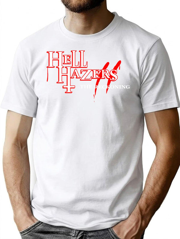 Hell Hazers Ii T-Shirt for Men & Women, T-Shirts Graphic Tee - White