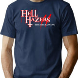 Hell Hazers Ii T-Shirt for Men & Women, T-Shirts Graphic Tee - Navy
