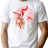 Hellboy T-Shirt for Men & Women, T-Shirts Graphic Tee - White