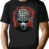 Hellraiser T-Shirt for Men & Women, T-Shirts Graphic Tee - Black