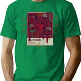 Hematic Red T-Shirt for Men & Women, T-Shirts Graphic Tee - Green