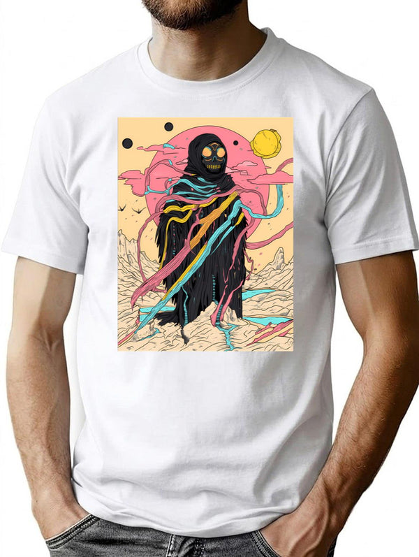 Herald Levoid T-Shirt for Men & Women, T-Shirts Graphic Tee - White