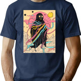Herald Levoid T-Shirt for Men & Women, T-Shirts Graphic Tee - Navy
