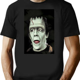 Herman Munster T-Shirt for Men & Women, T-Shirts Graphic Tee - Black