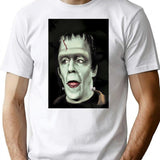 Herman Munster T-Shirt for Men & Women, T-Shirts Graphic Tee - White