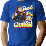 Hey You Guys Goonies T-Shirt for Men & Women, T-Shirts Graphic Tee - Blue
