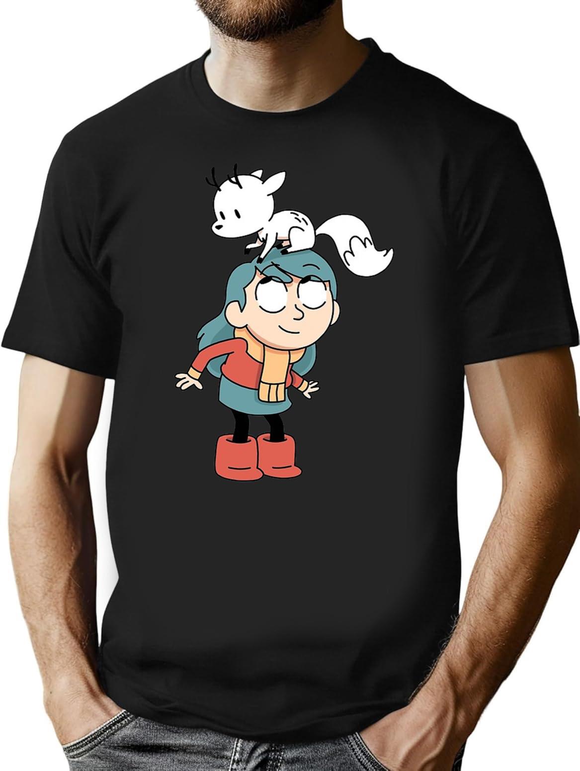 Hilda and Twig Hilda Premium Heavyweight Cotton T-Shirt - Black