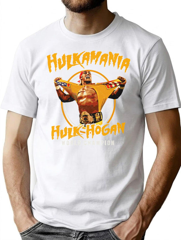 Hogan Tribute Texture Dks T-Shirt for Men & Women, T-Shirts Graphic Tee - White