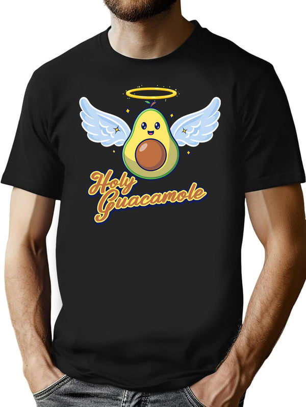 Holy Guacamole T-Shirt for Men & Women, T-Shirts Graphic Tee - Black