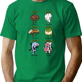 Holy Items T-Shirt for Men & Women, T-Shirts Graphic Tee - Green