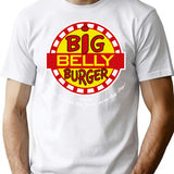 Home Of The Big Belly Burger T-Shirt for Men & Women, T-Shirts Graphic Tee - White