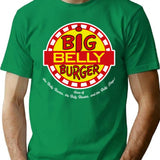 Home Of The Big Belly Burger T-Shirt for Men & Women, T-Shirts Graphic Tee - Green