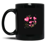 Honeymoon T Shirt Lovingly Black Coffee Mug, Gift Coffee Mug