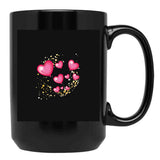 Honeymoon T Shirt Lovingly Black Coffee Mug, Gift Coffee Mug - Black
