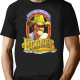 Hooper Movie Poster Worn T-Shirt for Men & Women, T-Shirts Graphic Tee - Black