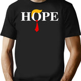 Hope Trump T-Shirt for Men & Women, T-Shirts Graphic Tee - Black