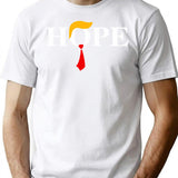 Hope Trump T-Shirt for Men & Women, T-Shirts Graphic Tee - White
