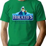 Horatio'S Fish Sticks T-Shirt for Men & Women, T-Shirts Graphic Tee - Green