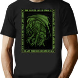 Horror Of Cthulhu - Azhmodai 2020 T-Shirt for Men & Women, T-Shirts Graphic Tee - Black