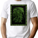 Horror Of Cthulhu - Azhmodai 2020 T-Shirt for Men & Women, T-Shirts Graphic Tee - White