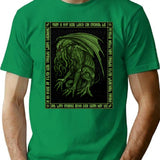 Horror Of Cthulhu - Azhmodai 2020 T-Shirt for Men & Women, T-Shirts Graphic Tee - Green