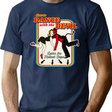 How To Dance With The Devil T-Shirt for Men & Women, T-Shirts Graphic Tee - Navy