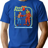 How To Face Your Fears Dks T-Shirt for Men & Women, T-Shirts Graphic Tee - Blue