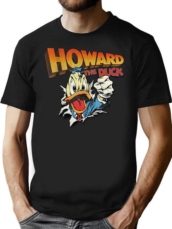 Howard The Duck Tear T-Shirt for Men & Women, T-Shirts Graphic Tee - Black