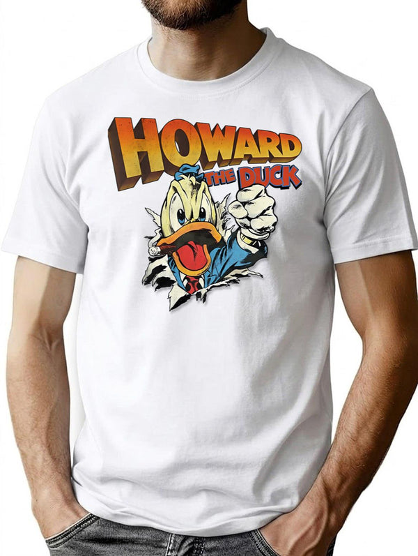 Howard The Duck Tear T-Shirt for Men & Women, T-Shirts Graphic Tee - White