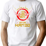 Httori Hnzo Sword Logo T-Shirt for Men & Women, T-Shirts Graphic Tee - White