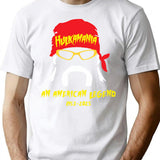 Hulk Hogan American Legend T-Shirt for Men & Women, T-Shirts Graphic Tee - White