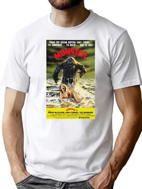 Humanoids From The Deep T-Shirt for Men & Women, T-Shirts Graphic Tee - White