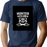 Hunter Club T-Shirt for Men & Women, T-Shirts Graphic Tee - Navy