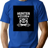 Hunter Club T-Shirt for Men & Women, T-Shirts Graphic Tee - Blue