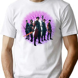 Huntrix K-Pop Demon Hunters- Korean Fantasy Warriors With Magical Weapons T-Shirt for Men & Women, T-Shirts Graphic Tee - White