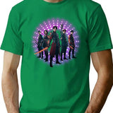 Huntrix K-Pop Demon Hunters- Korean Fantasy Warriors With Magical Weapons T-Shirt for Men & Women, T-Shirts Graphic Tee - Green
