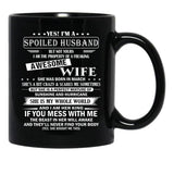 Husband Birthday March Black Gift Coffee Mug - Black