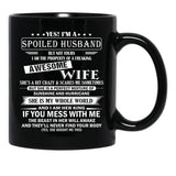 Husband Birthday Black Coffee Mug, Gift Coffee Mug - Black