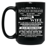 Husband Birthday Black Gift Coffee Mug
