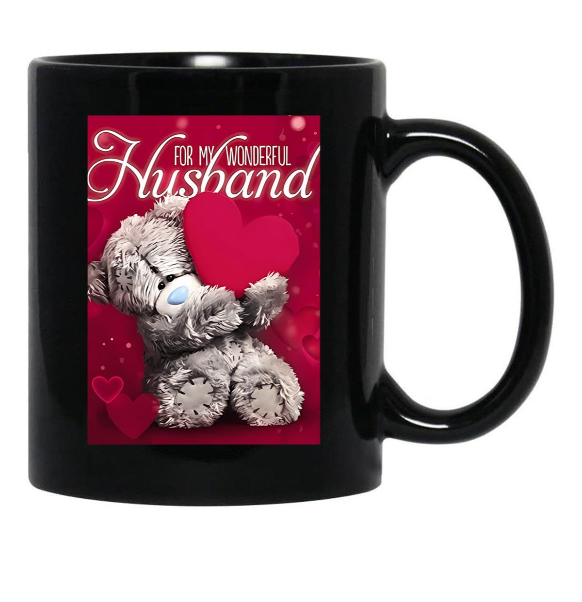 Husband Black Coffee Mug, Gift Coffee Mug - Black
