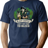 I Ain'T Got Time To Bleed T-Shirt for Men & Women, T-Shirts Graphic Tee - Navy